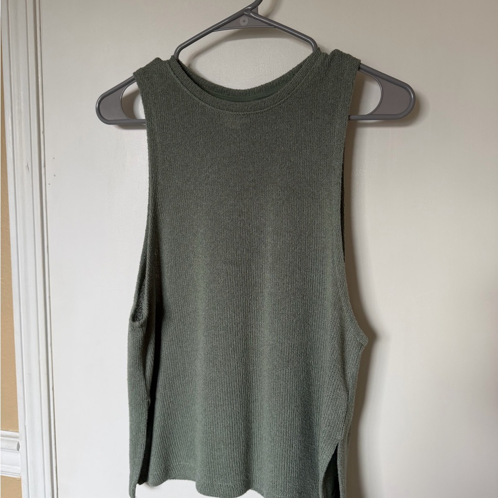 H&M Olive Green Muscle Tee